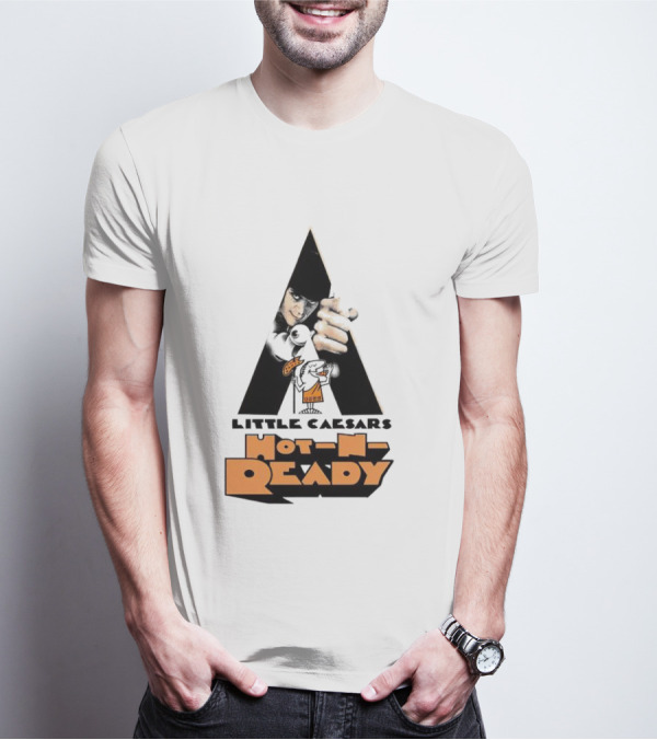 Little Caesars Hot-N-Ready Godfather Parody Pizza Mafia T-Shirt