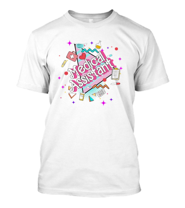 Medical Assistant Barbie Elements Healthcare Pink Aesthetic T-Shirt