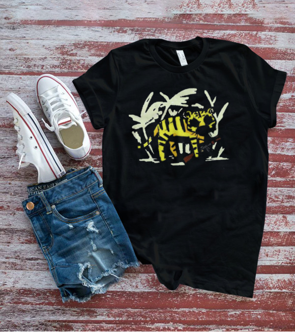 Come And Take It Cute Tiger Holding Rifle T-Shirt
