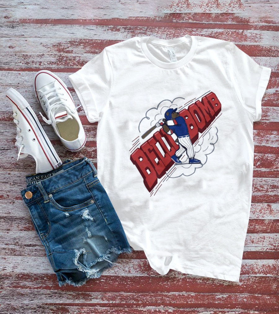 Cody Bellinger Belli Bomb Baseball Hit Iconic Swing T-Shirt