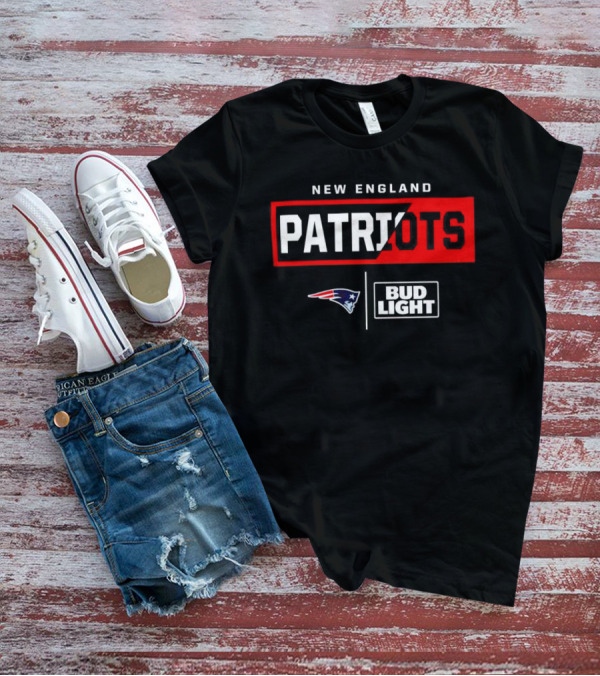 New England Patriots Bud Light Partnership T-Shirt