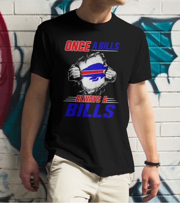 Once A Bills Always A Bills Buffalo Logo T-Shirt