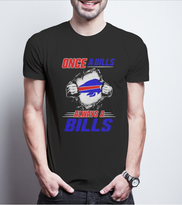 Once A Bills Always A Bills Buffalo Logo T-Shirt