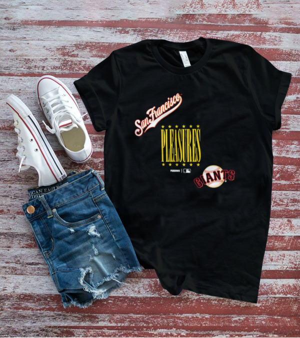 San Francisco Pleasures MLB Giants Baseball T-Shirt