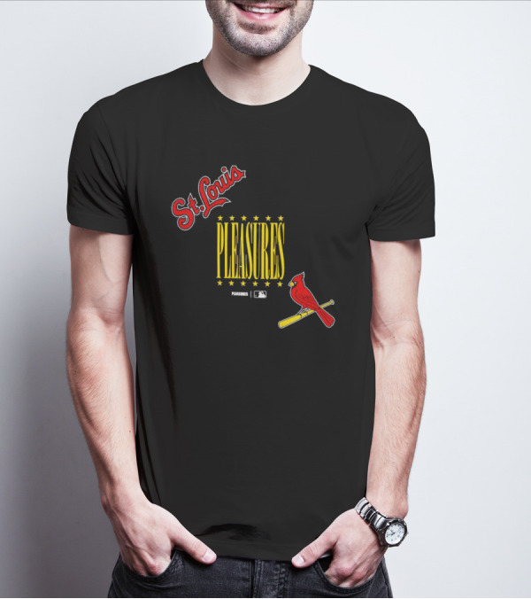 St. Louis Cardinals Pleasures MLB Collaboration T-Shirt