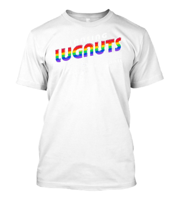Lansing Lugnuts Baseball Rainbow Pride T-Shirt
