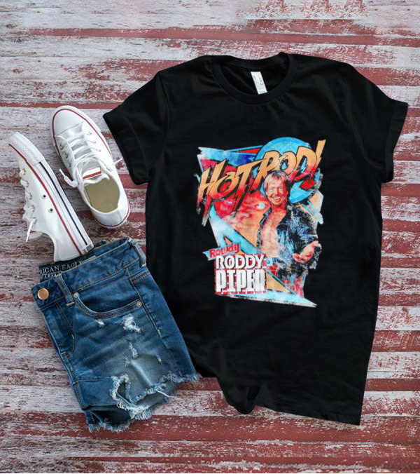 Hot Rod Rowdy Roddy Piper Retro T-Shirt