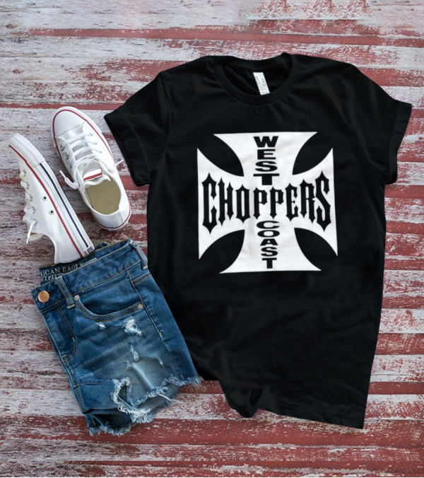 West Coast Choppers Iron Cross Emblem Iconic T-Shirt