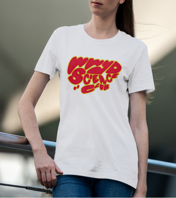 WWYD Science Club Retro Font T-Shirt