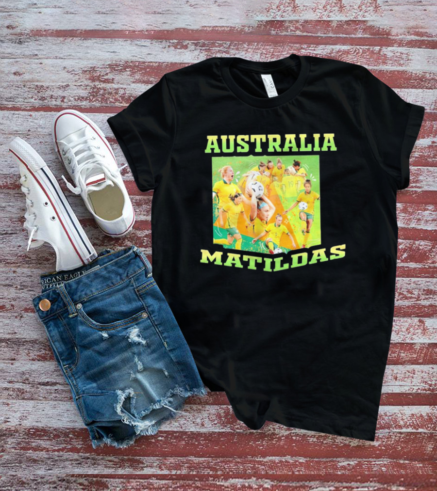 Australia Matildas Soccer Team Players T-Shirt