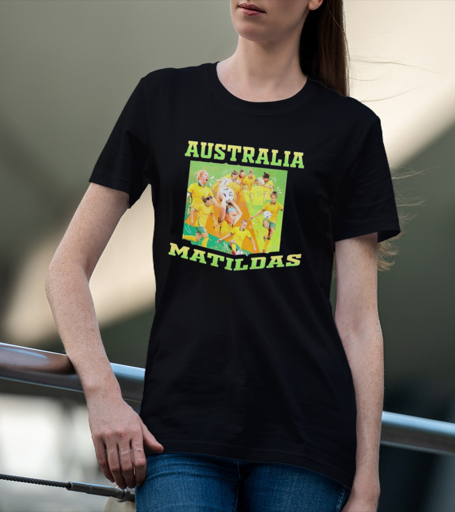 Australia Matildas Soccer Team Players T-Shirt