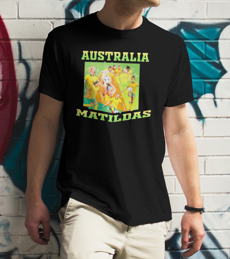 Australia Matildas Soccer Team Players T-Shirt