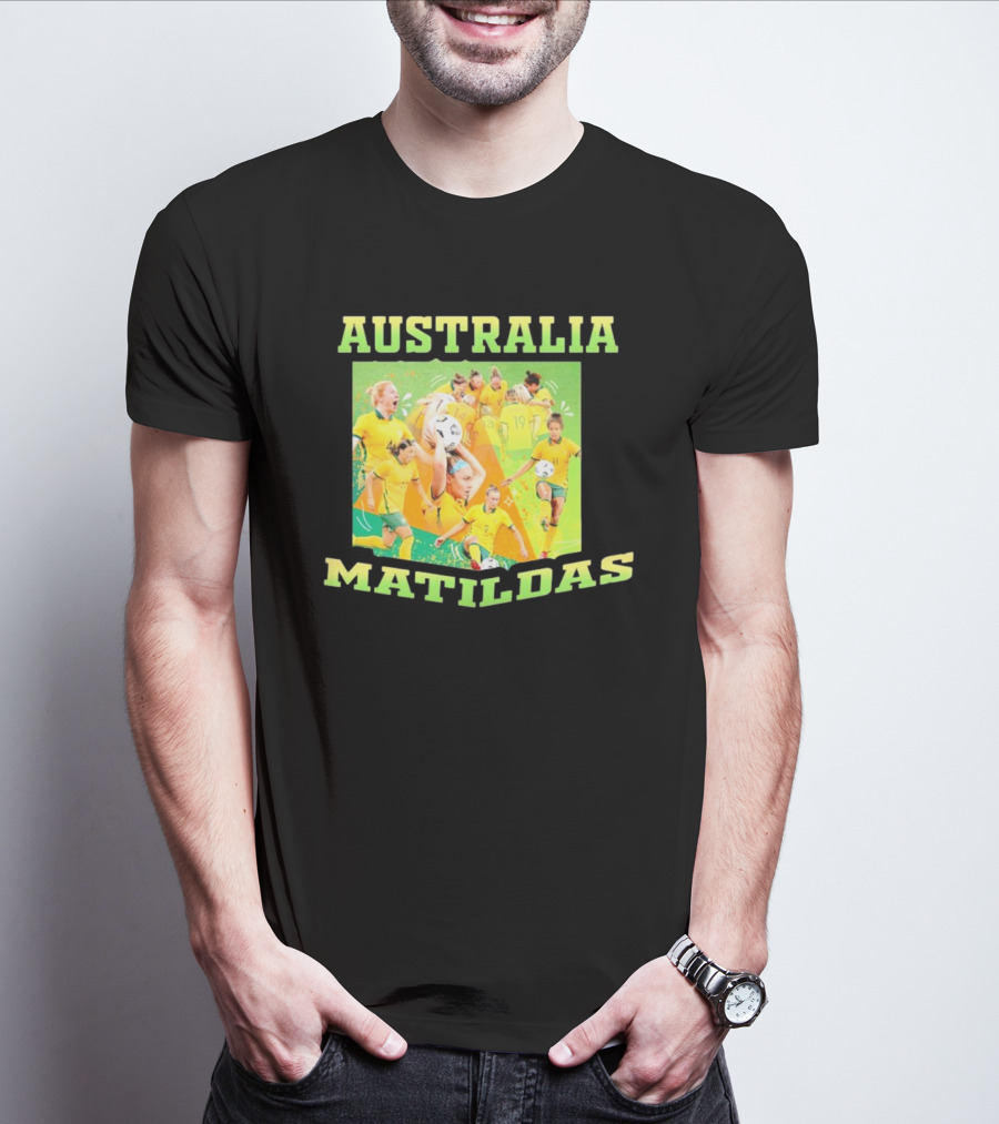 Australia Matildas Soccer Team Players T-Shirt
