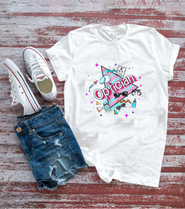 Barbie Optician Retro Glasses And Eye Chart T-Shirt