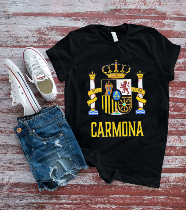 Carmona Spain Espana Coat Of Arms Crest Plus Ultra T-Shirt