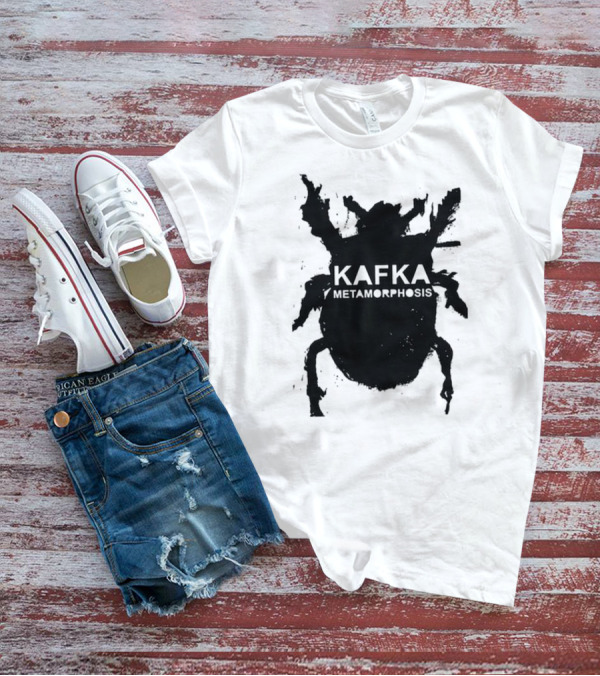 Kafka Metamorphosis Dark Insect T-Shirt