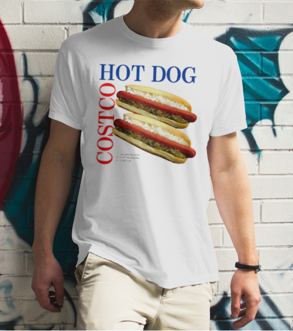 Hot Dog Costco Double Delight The Best Hot Dog T-Shirt
