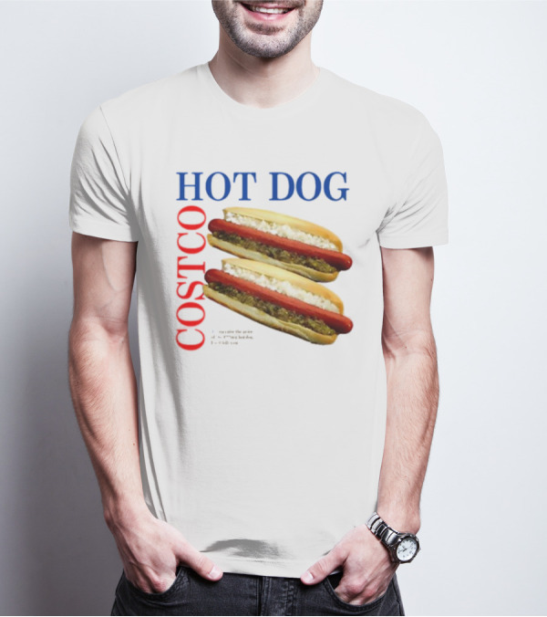 Hot Dog Costco Double Delight The Best Hot Dog T-Shirt