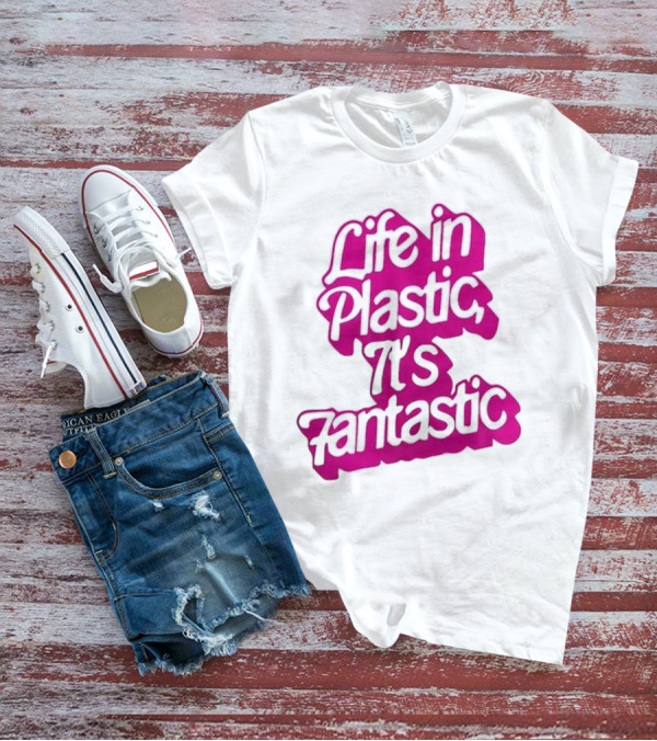 Life In Plastic It's Fantastic Cool Girl Barbi T-Shirt