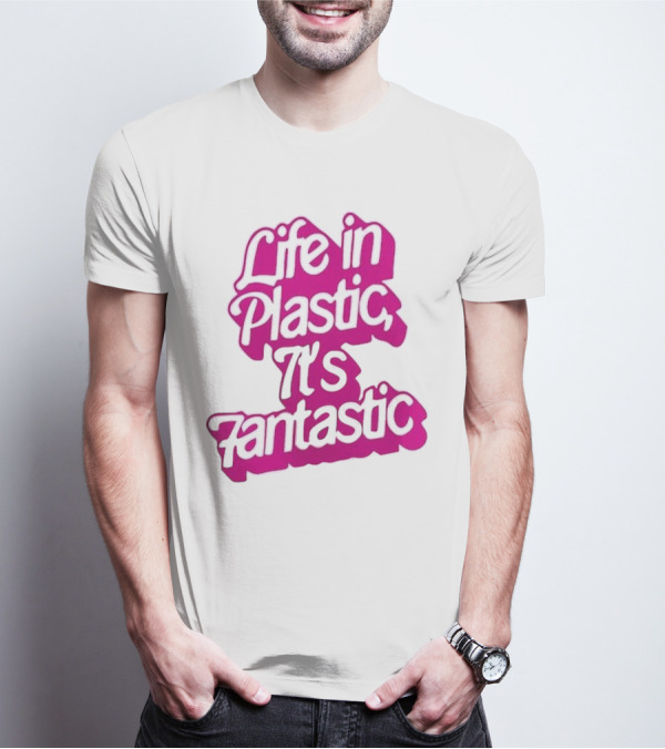 Life In Plastic It's Fantastic Cool Girl Barbi T-Shirt