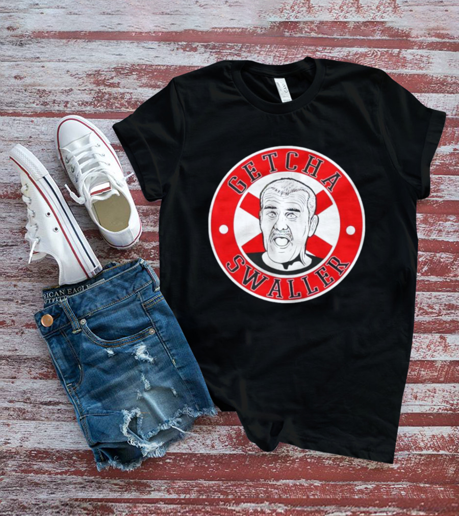 Getcha Swaller Red Circle Character T-Shirt
