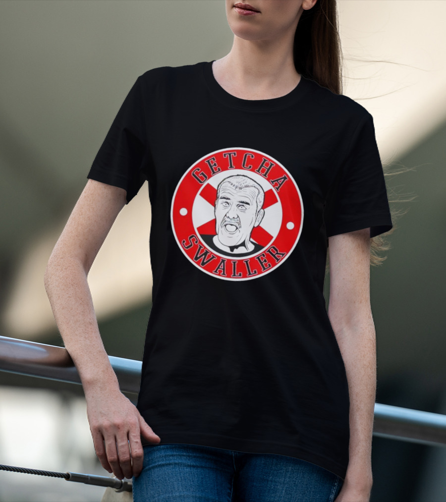 Getcha Swaller Red Circle Character T-Shirt