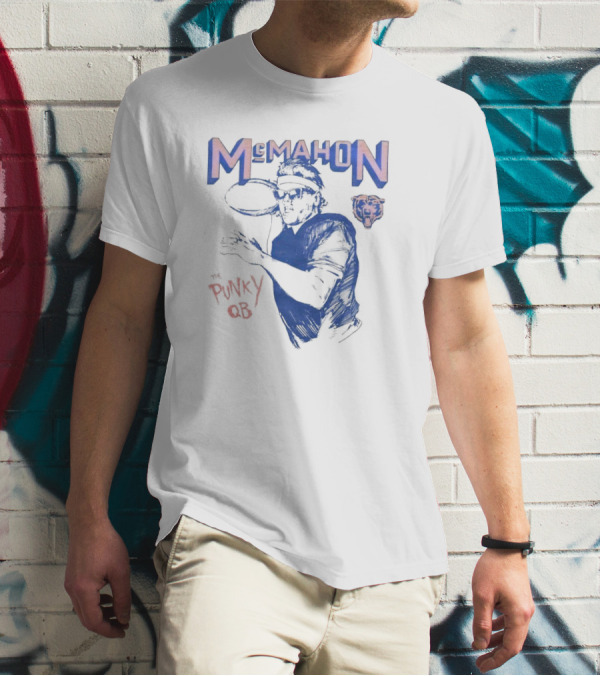 Jim McMahon Chicago Bears The Punky QB T-Shirt