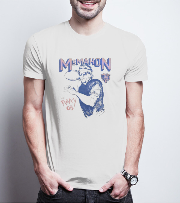 Jim McMahon Chicago Bears The Punky QB T-Shirt