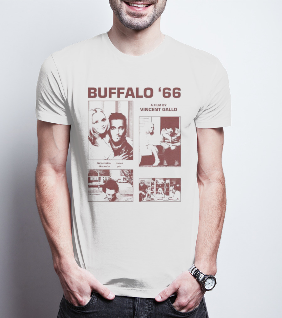Buffalo '66 A Film By Vincent Gallo Red We're Taking Like We're Blocking T-Shirt