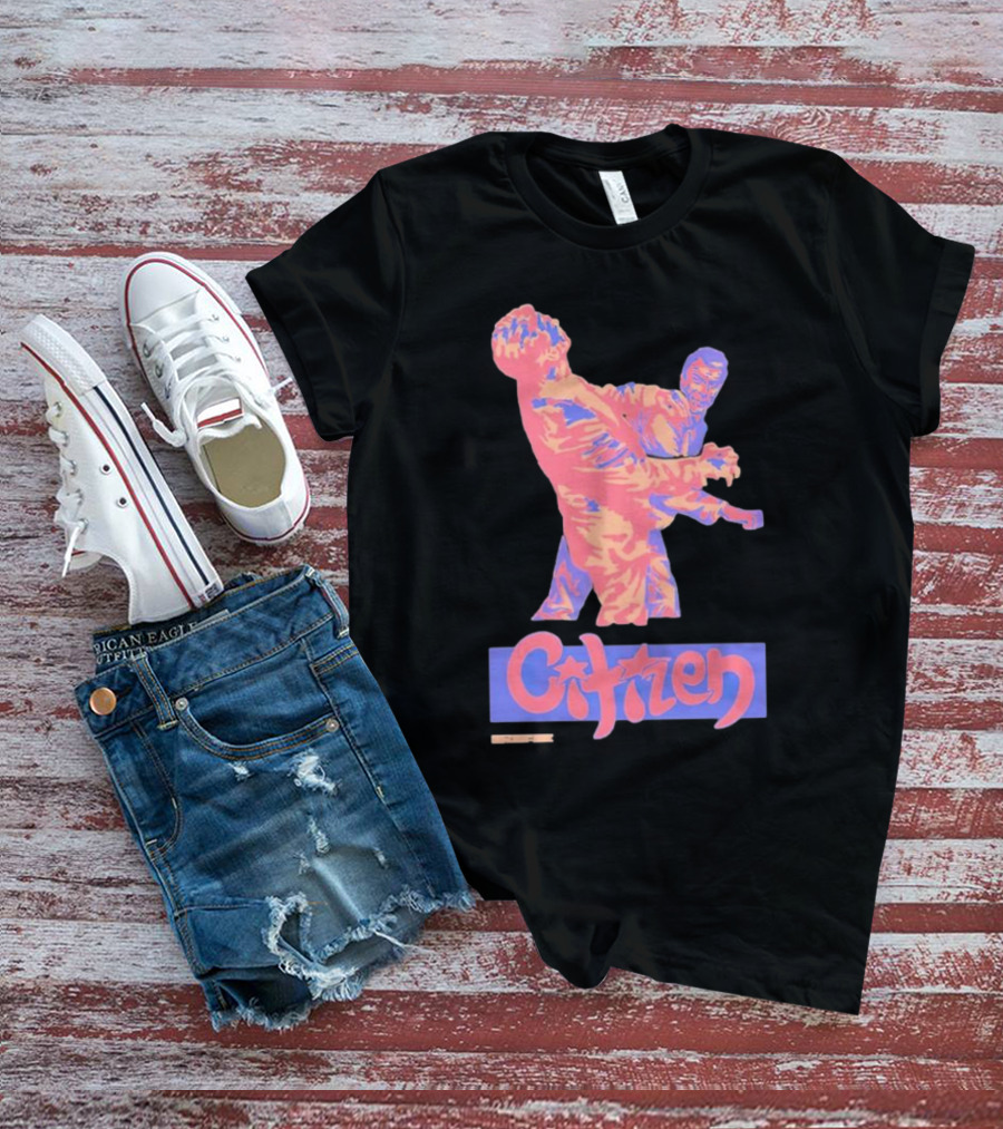 Citizen Fight Beat Retro Martial Arts Duo T-Shirt