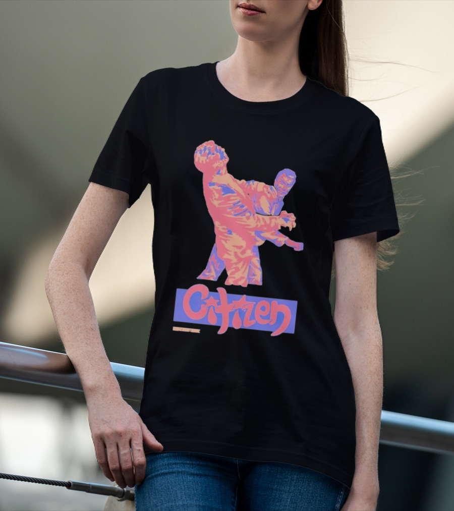 Citizen Fight Beat Retro Martial Arts Duo T-Shirt