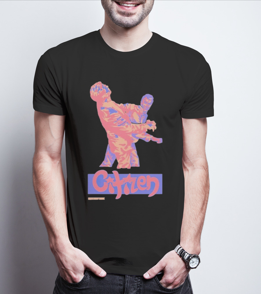 Citizen Fight Beat Retro Martial Arts Duo T-Shirt