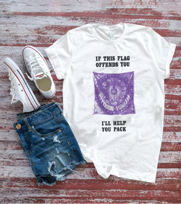 Citizen Youth If This Flag Offends You I'll Help You Pack T-Shirt