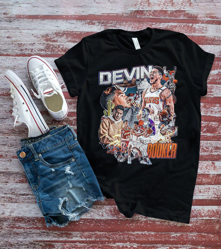 Devin Booker Suns Basketball Highlights And Moments T-Shirt