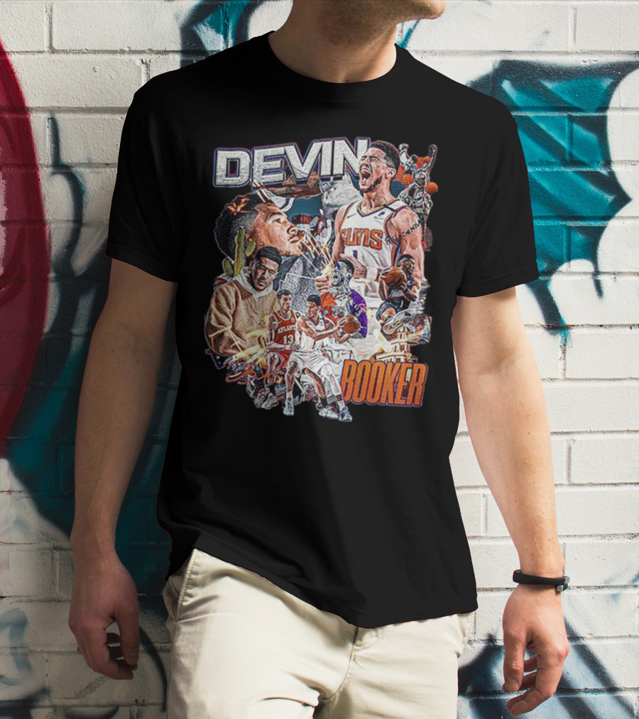 Devin Booker Suns Basketball Highlights And Moments T-Shirt
