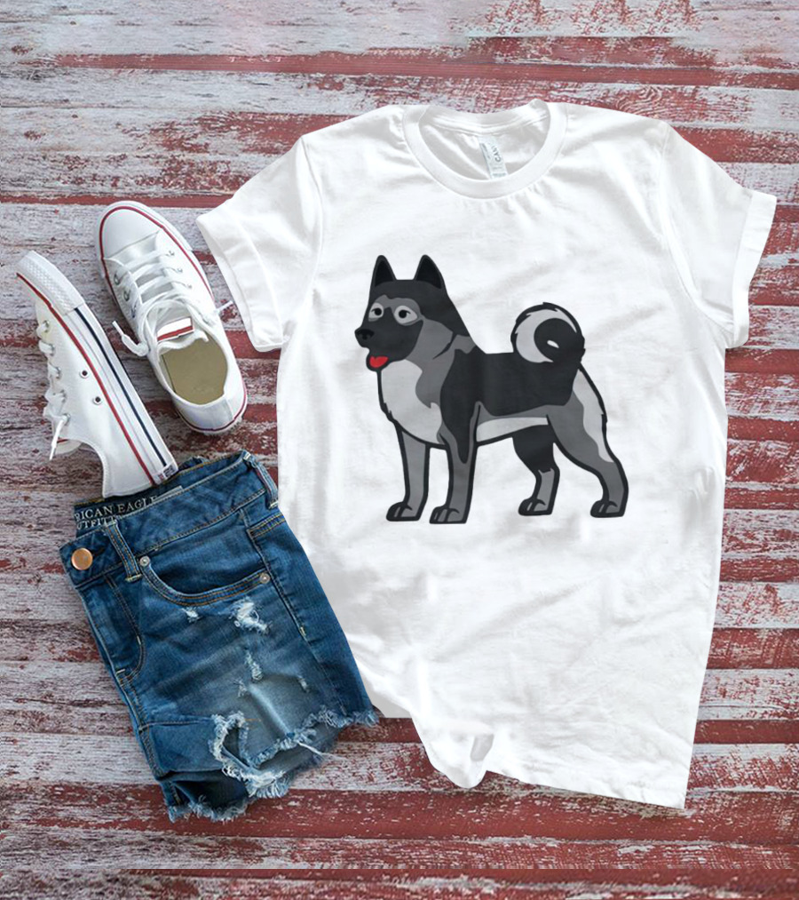 General Freya Organa The Norwegian Elkhound Puppy Dog T-Shirt