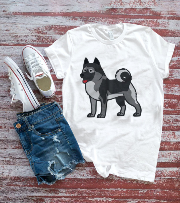 General Freya Organa The Norwegian Elkhound Puppy Dog T-Shirt