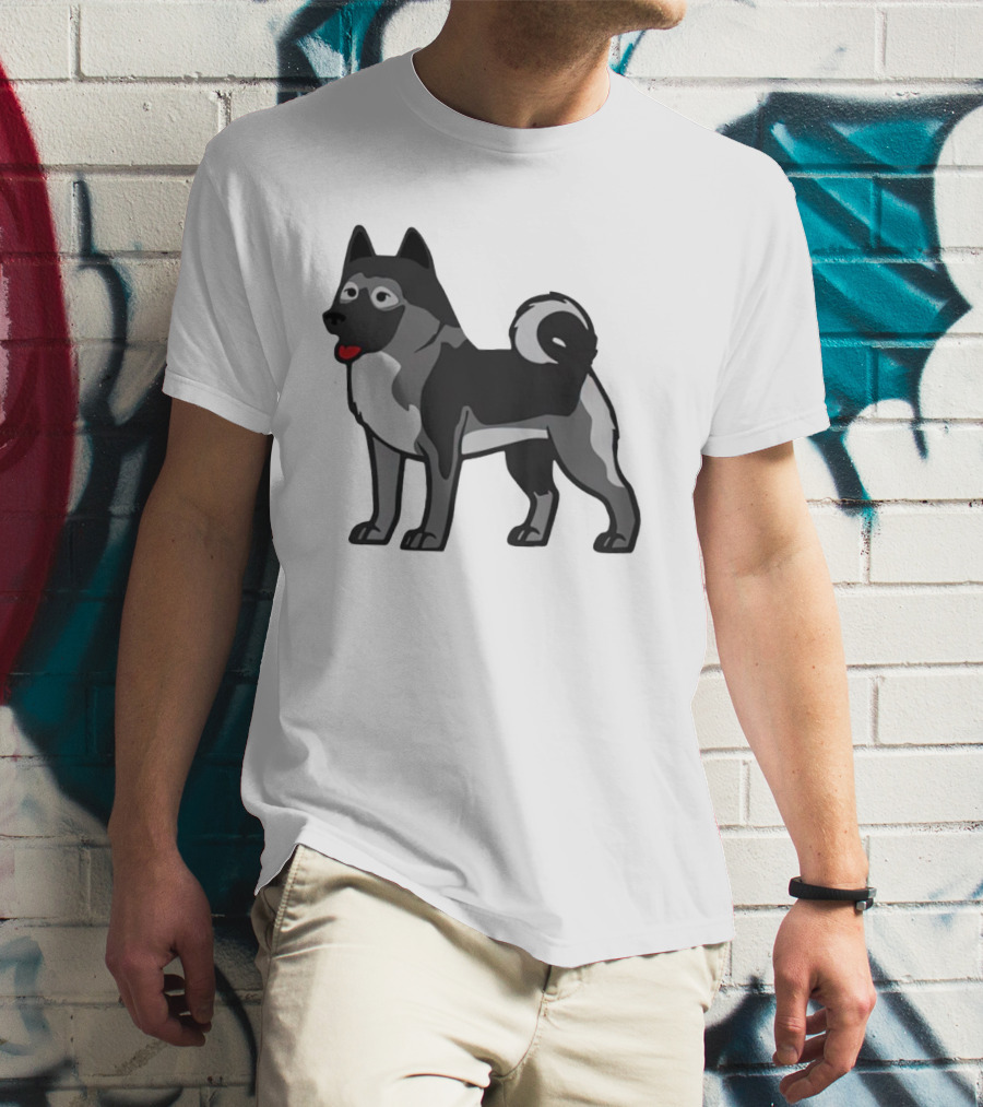 General Freya Organa The Norwegian Elkhound Puppy Dog T-Shirt