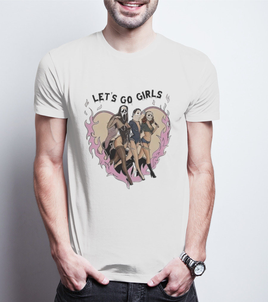 Let's Go Girls Horror Serial Killer T-Shirt