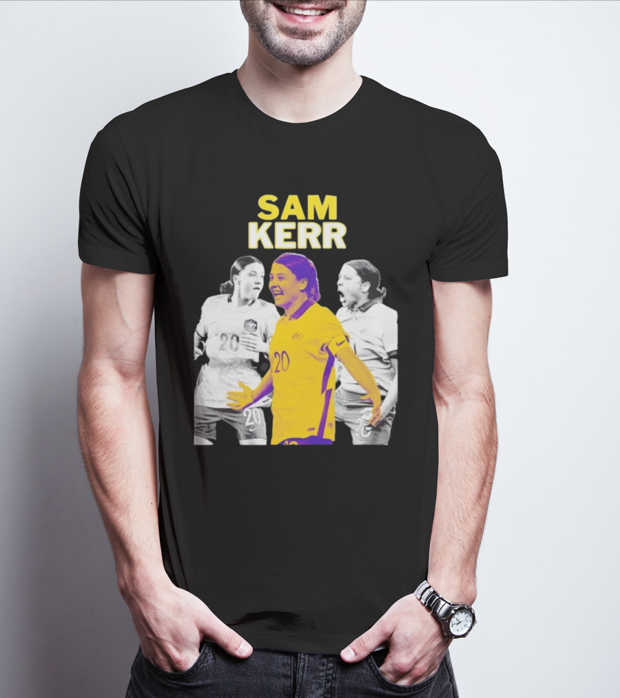 Sam Kerr Matildas Australia Soccer Star T-Shirt