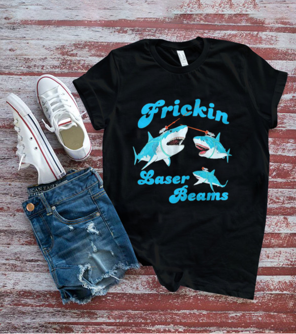 Frickin Laser Beams Sharks Retro T-Shirt