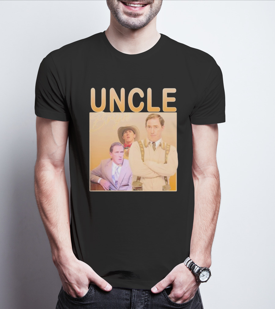 Uncle Bryn Nostalgic Tribute 90s T-Shirt