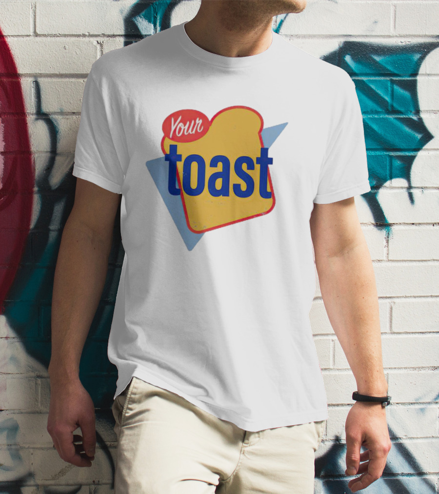 Your Toast Retro Bread Slice T-Shirt