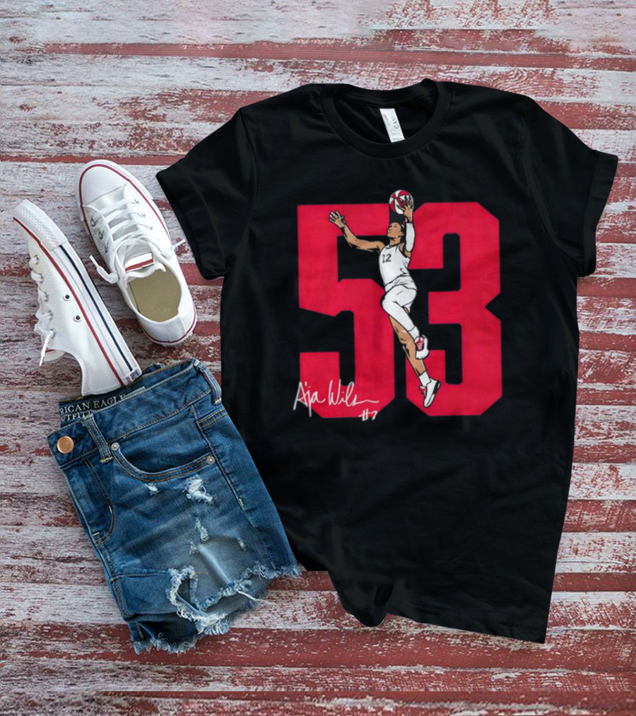 A'ja Wilson 53 Points Signature Dunk T-Shirt