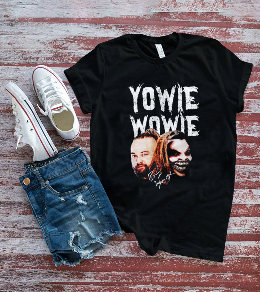 Windham Rotunda Bray Wyatt Yowie Wowie Signature Fiend Face T-Shirt