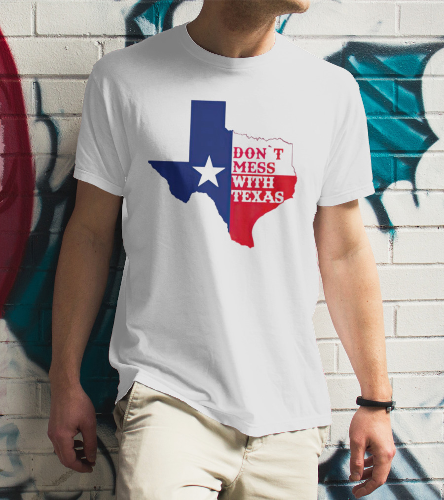 Don’t Mess With Texas Star Map T-Shirt