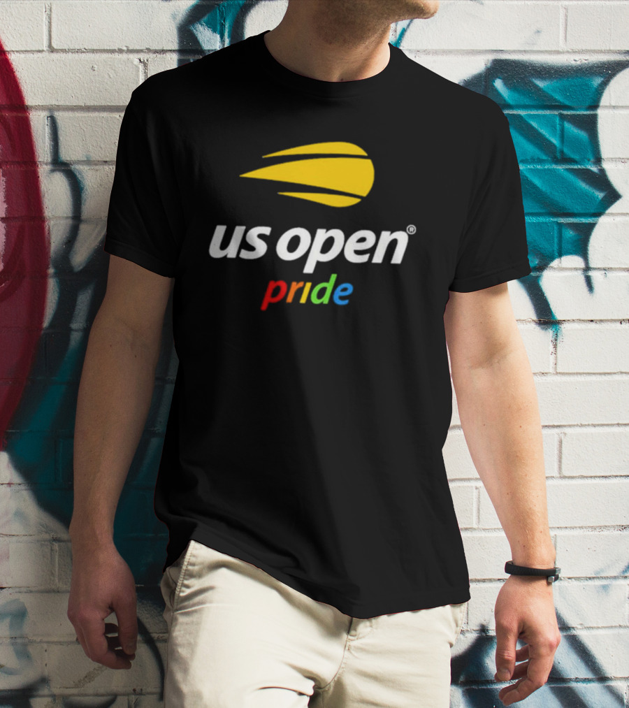 Us Open Pride Rainbow Tennis Ball T-Shirt