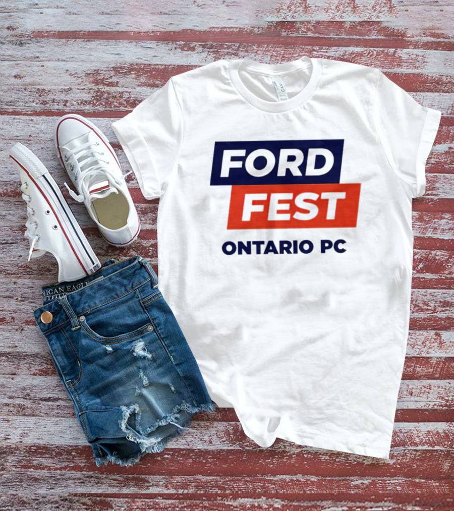 Ford Fest Ontario PC Event Promotion T-Shirt