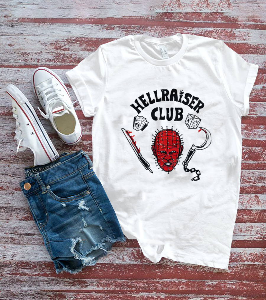 Hellraiser Club Pinhead Stranger Things Icons T-Shirt