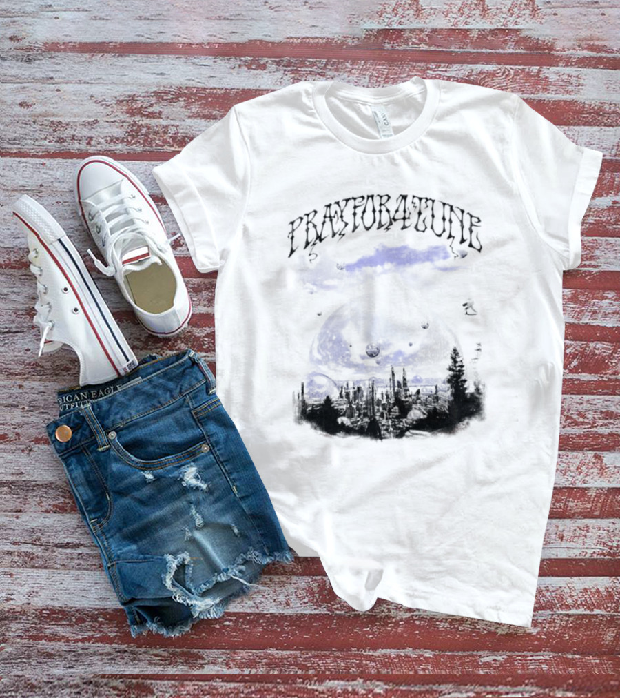 PrayFor4Tune Cosmic Landscape Bliss New T-Shirt